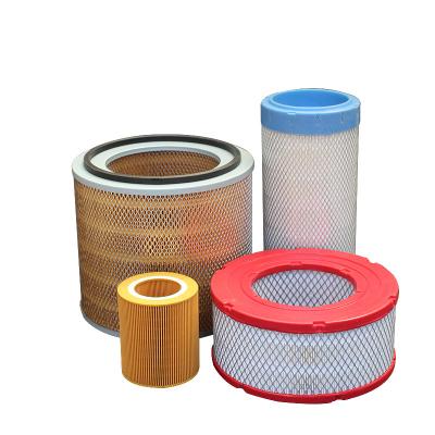 China Oil and Gas Sand Blasting Fan Dust Filter PTFE Coated Dust Filter Element Air Filter Cartridge Dust Collector for sale