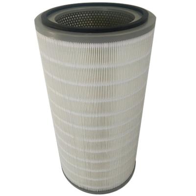 China Oil and gas polyester non-woven fabric dust removal filter cartridge for spinning machine tank Korean Air filter cartridge centrifugal dust for sale