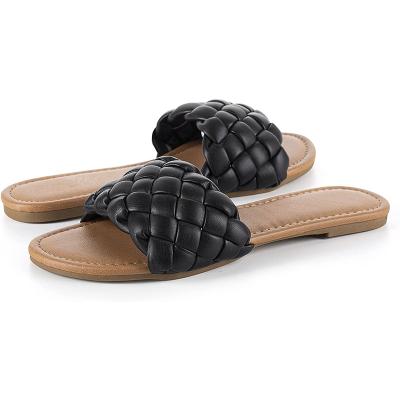 China Factory Foam Summer Flat Memory Unique Comfort Women Classic Slides Cushioning For Daily War Beach Wedding Party for sale