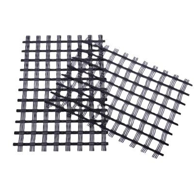 China Industrial base reinforcement using pet biaxial geogrid for road construction earthwork geogrid for sale