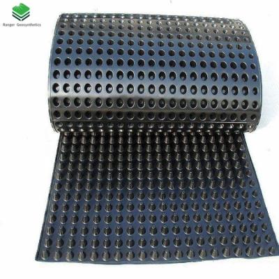 China Industrial 10mm 20mm size pe dimple drainage board for green roof for sale