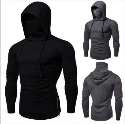 China 2021 QUICK DRY NEW Fitness Wear Men's Hoodie Sleeve T-Shirt Appeal Along Duty Men's Hoodie for sale