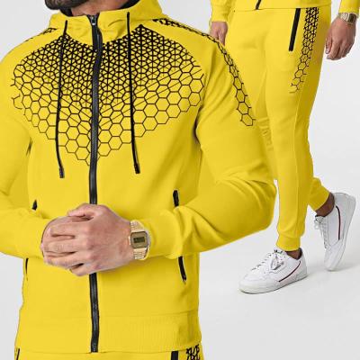 China New QUICK DRY clothes seal cover men's hooded pullover hooded sweatshirt + pants sportswear for leisure sports for sale