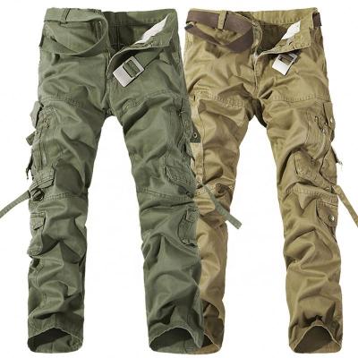 China High Quality Anti-wrinkle Mens Cargo Pants Army Military Tactical Outdoor Casual Plus Size Long Pants for sale