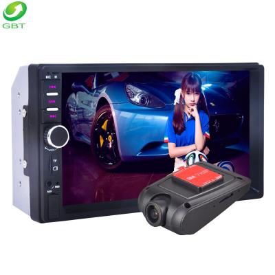 China Universal 7 Inch Touch Screen Mp5 Multimedia Player Car Audio Stereo Dual FM Transmitter Din Auto Video Radio for sale