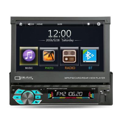 China Universal 7inch 1din Stereo In AUX Receiver Mp5 Player Car BT Dash Car Video Radio Unit Car Head Player. USB TF FM Stereo Stereo for sale