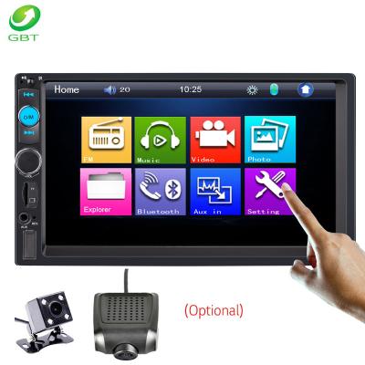 China Universal Car Stereo 2Din Car Radio 2Din AUX USB FM 7010 Phone Link Audio Phone Link SD. IN BT Car MP3 MP4 mp5 STEREO player for sale