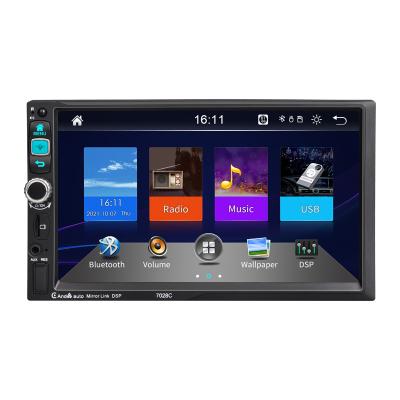 China Universal Touch Screen 2 Din Android Car Radio DVD Player Remote Control Multimedia Dual 7 Inch Gps Navigation Car Stereo Din for sale