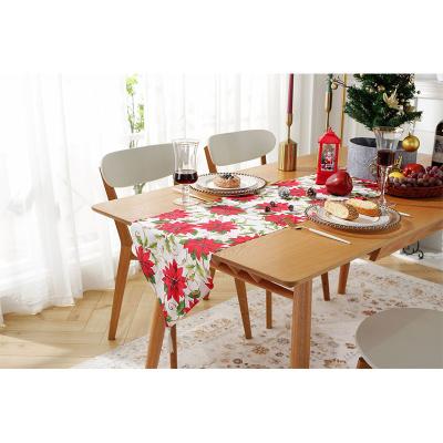 China Jacquard Reasonable Price Christmas Table Runners In Party Running Table Runner for sale