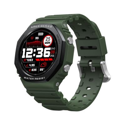 China MP3 Playback Zeblaze Ares 2 Hours Waterproof Smart Watch 5ATM Heart Rate Monitoring 24 15 Days Battery Life for sale