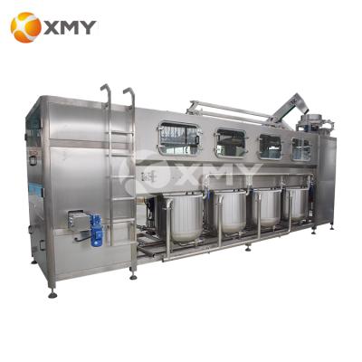 China Automatic 5 gallon barreled bottled water beverage filling line machine for business / factory / manufacturer for sale