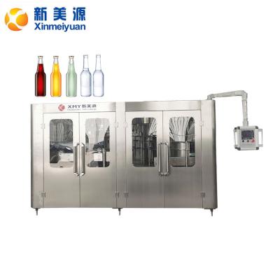 China Beverage China Supplier Isobar Carbonated Gas Alcoholic Beverage CO2 Bottling Filling Machine for sale