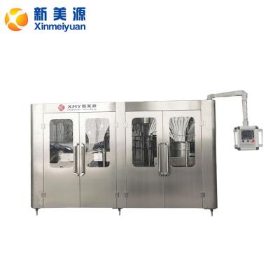 China Sparkling Water Glass Bottle Beverage Energy Drinks Soda Soft Drink Rinsing Filling Bottling Machine Factory Line for sale