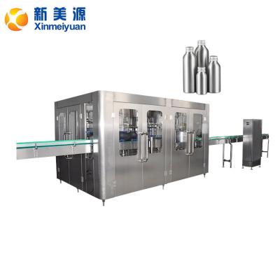 China Whole Beverage Line Automatic Bottle Washing Aluminum Filling Sealing Machine For Carbonated Drink Juice Soda Water Soft Drink Beer for sale