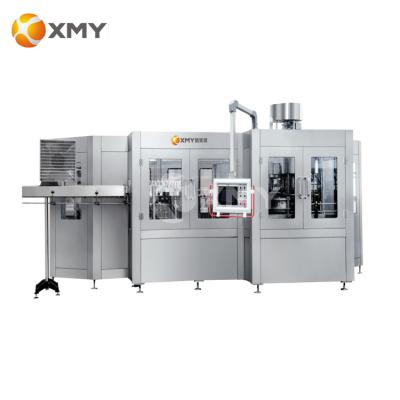 China High precision filling apple juice beverage filling machine fruit juice production line fresh fruit bottle level line/juice processing machine for sale