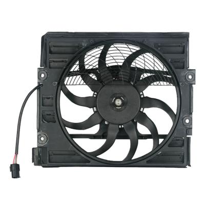 China Auto Parts Radiator Cooling Fan For BMW E38 400W 4 Pins Car Radiator Cooling Fan 64548380774 64548369070 for sale