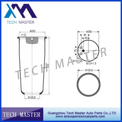 China Suspension System Truck Air Ride Springs FOR MAN 81.43601.0151 / Contitech 4882N1P01 for sale