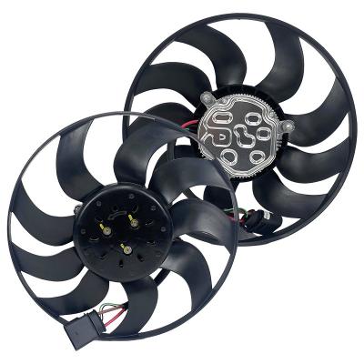 China Universal Cooling Radiator Fan Assembly Made Of Rubber Steel Aluminum For VW SHARAN for sale