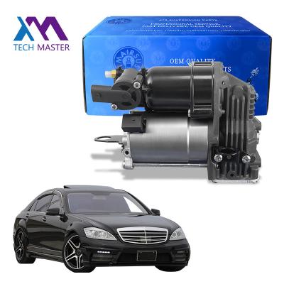 China Tech Master Standard Air Suspension Pump Compressor For Mercedes Benz W221 2213201904 2213200304 for sale