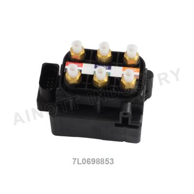 China Black Air Pump Valve For Audi Q7 OEM 7L0698853 4L0698007 7P0698014 97035815302 Air Repair Kits for sale