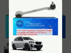 Front Lower Suspension Control Arm Straight Compatible with BMW X3 F25 X4 F26 31126787669 31126787670