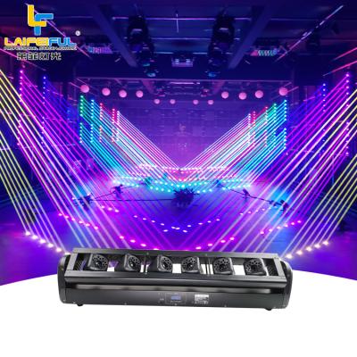 China LANDSCAPE Y8 3W 12W RGB Beam Nightclub Fat Head 6Head Moving Laser Bar Disco Laser Light for sale