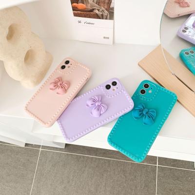 China Fanshion Cheap Girly View Love Heart Love Heart Contrast Color Phone Case For iPhone 13 12 11 pro Max Mini 7 8 plus X XS XR for sale