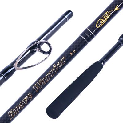 China Carbon Iron Dish Boat Fishing Rod Sea Fishing Rod Travel Road Portable Submarine Rod for sale