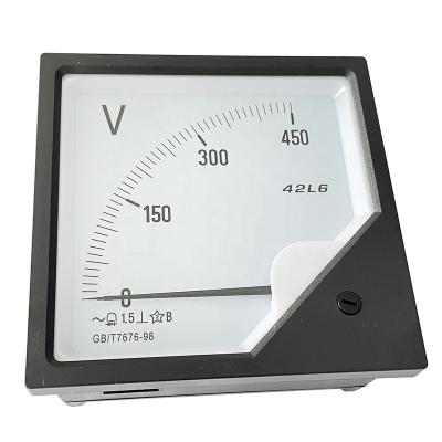 China 42L6 Analog Voltmeter Voltage Meter 42L6-V for sale