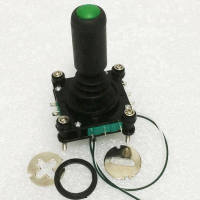 China 4NO 4NC Monolever Joystick Switch W Momentary Push Button Switch for sale