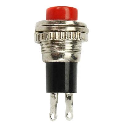 China DS-316 10mm SPST Brass Momentary OFF- Push Button Switch (TOP) for sale