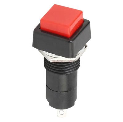 China PBS-12A PBS-12A Square Lock ON/OFF Push Button Switch for sale