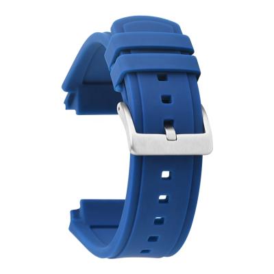 China Cheap Price Rubber Silicone Watch Strap Custom Sizes Colors Watch Bands For Appel Watch for sale