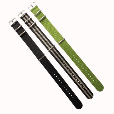 China Nylon Fabric Fashion Sports Watch Band One Piece Strap For Universal Watch Bands for sale