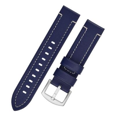 China Genuine Quality Quick Release Leather Watchband Leather Strap Leather Watch Band For Apple Wrist Watch for sale