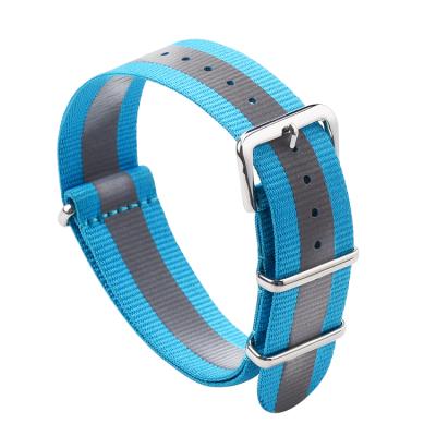 China Hot Selling Nylon Fabric Sport Nato Woven Watch Band Watch Straps for sale