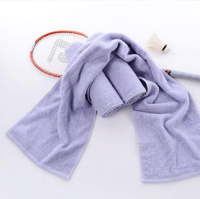 China Custom Made 100% Cotton Gym Towel Fitness Towel QUICK DRY Sports Towel With Logo for sale