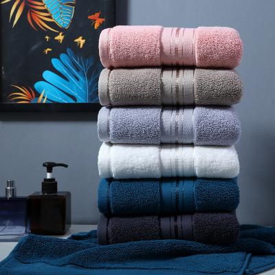 China New Fashion Face Towel Bath Towel Hand Feeling Egyptian Cotton QUICK DRY Towel Good for sale