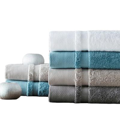 China QUICK DRY 100% Organic Cotton Hood Babi Luxes Hotel Towel Set for sale