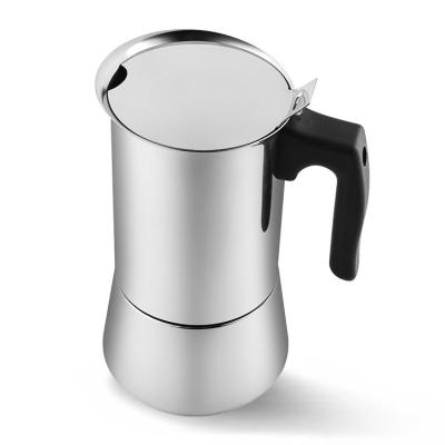 China WITH LID Stovetop Espresso Maker Moka Pot Percolator Coffee Maker Italian Classic 300ml/10oz/6 cup coffee maker (espresso cup=50ml) for sale