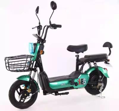 China New Model Fat Aluminum Alloy E-bike Mini Adults Motorcycle With 14 Inch Tire Pedals for sale