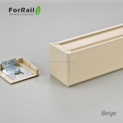 China Contemporary Forrail High Quality Blind Day And Night 80mm Cassette Main Rail for sale