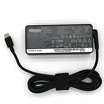 China Forlenovo ADLX65YLC3A S330 C330 C630 100e 300e LAPTOP Notebook Power Adapter 65W 20V 3.25A TYPE-C Laptop AC Adapter for sale