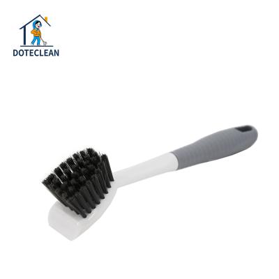 China Sustainable Cleaning Sweeps - Long Handle Pot Brush Kitchen Pan Bowl Dish Cleaning Brush Household Washing Cleaning Tools for sale