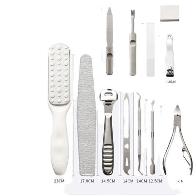 China Eco-friendly Professional Pedicure Nail Nipper Foot File Kit Manicure Tool Kit For Sale for sale