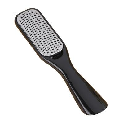 China 2021 Eco-friendly Hot Sale Black Professional Pedicure Foot File Callus Remover With Handle for sale