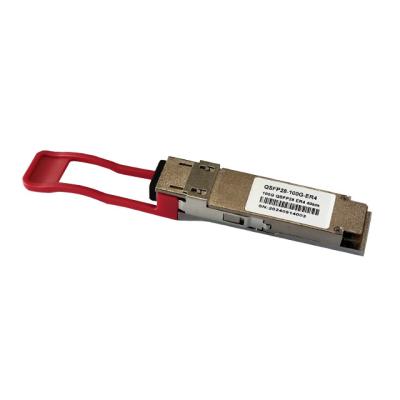 China 100G QSFP28 1310nm 40km ER4 LC Optical Module for Network GPRS QSFP28-100G-ER4 DDM Compatible Transceiver Module for sale