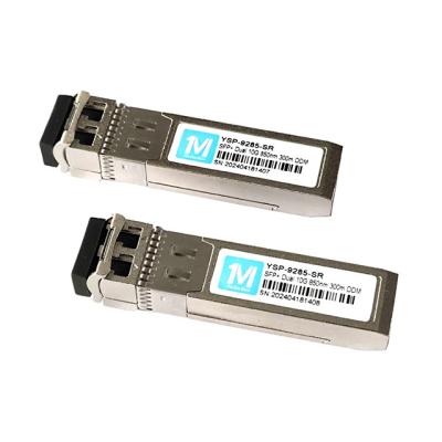 China 10G SFP Duplex 300m 850nm LC DDM MMF Multimode VCSEL Optical Transceiver Module for Stable and Secure Network in MMF for sale