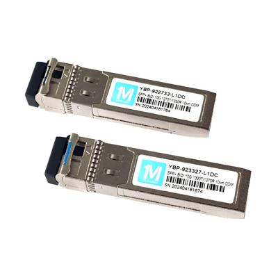 China 10G SFP BIDI LC Interface DDMI Optical Transceiver 10km 1270nm/1330nm WDM LC Connector 10G LR Single Mode Fiber Module for sale