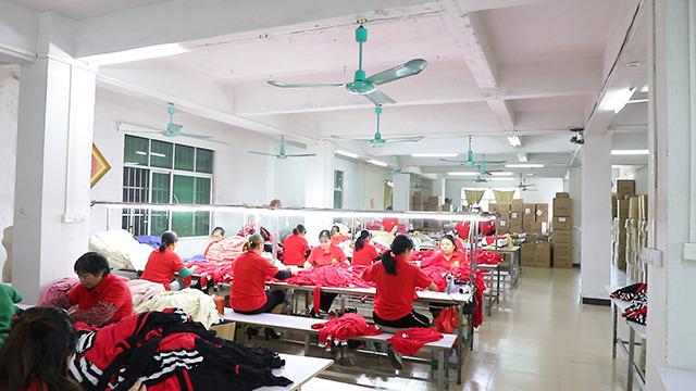 Verified China supplier - Dongguan Xinsheng Clothing Co., Ltd.